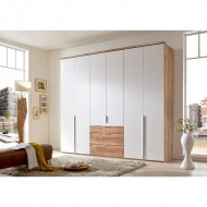 Riidekapp New York A H236cm (valge/tamm) 270cm Riidekapp New York A H236cm (valge/tamm) 270cm