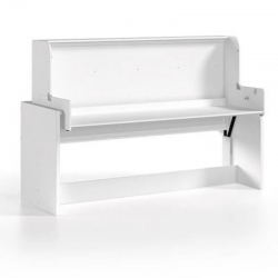 Vipack Kirjutuslaud/voodi Denver (valge)