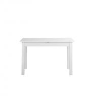 Söögilaud Coburg 120-160 cm (valge)