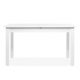 Söögilaud Coburg 140-180 cm (valge)
