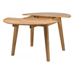 Pikendatav söögilaud Basel 90-130 cm (õlitatud tamm)