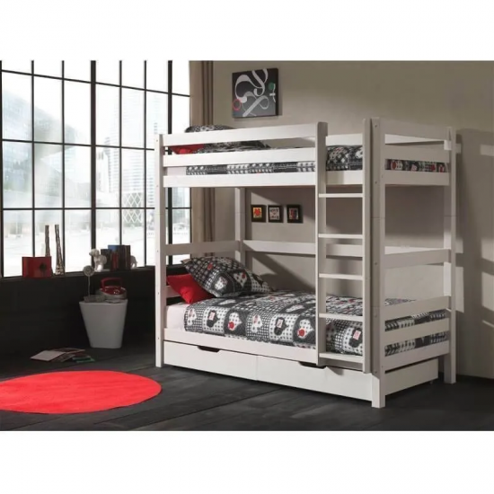 Vipack Narivoodi Pino 90x200 cm (valge)