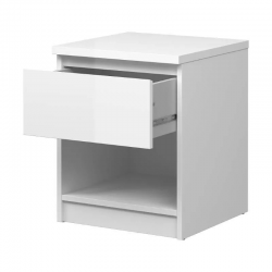 Öökapp Naia (valge kõrgläige)