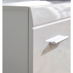 Jalanõudekapp Adana (valge kõrgläige)