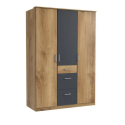 Riidekapp Click 625 (antratsiit/tammeplank)