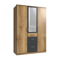 Riidekapp Click 629 (antratsiit/tammeplank)