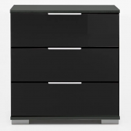 Öökapp Easy Plus (grafiit/must klaas)