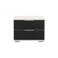 Öökapp Easy Plus (valge/must klaas)