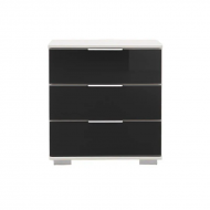 Öökapp Easy Plus (valge/must klaas)