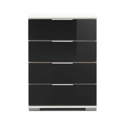 Öökapp Easy Plus (valge/must klaas)