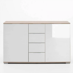 Kummut Easy Plus (hele tamm/valge klaas)