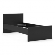 Voodi Naia 90x190 cm (matt must)