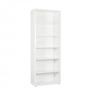 Raamaturiiul Disegno (valge kõrgläige)