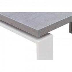 Nurgalaud Disegno 170 cm (betoonhall/valge kõrgläige)