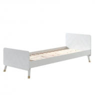 Vipack Voodi Billy 90x200 cm (valge)