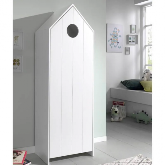 Vipack Riidekapp Casami (valge)