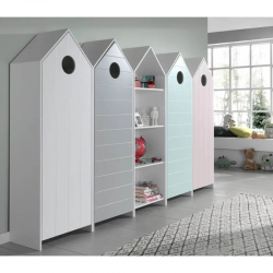 Vipack Riidekapp Casami (mündiroheline)