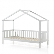 Vipack Majavoodi Dallas äärtega 90x200 cm (valge)