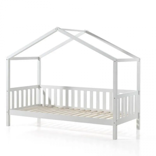 Vipack Majavoodi Dallas äärtega 90x200 cm (valge)