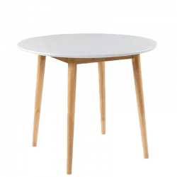 Söögilaud Veneto D90 cm (valge)