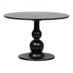 WOOOD söögilaud Blanco D120 cm (must)