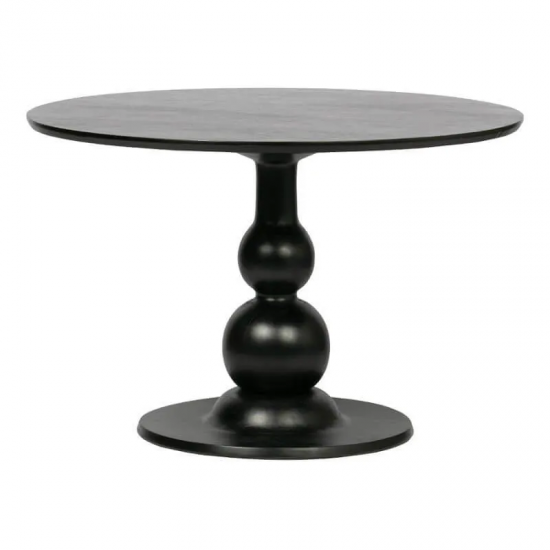 WOOOD söögilaud Blanco D120 cm (must)