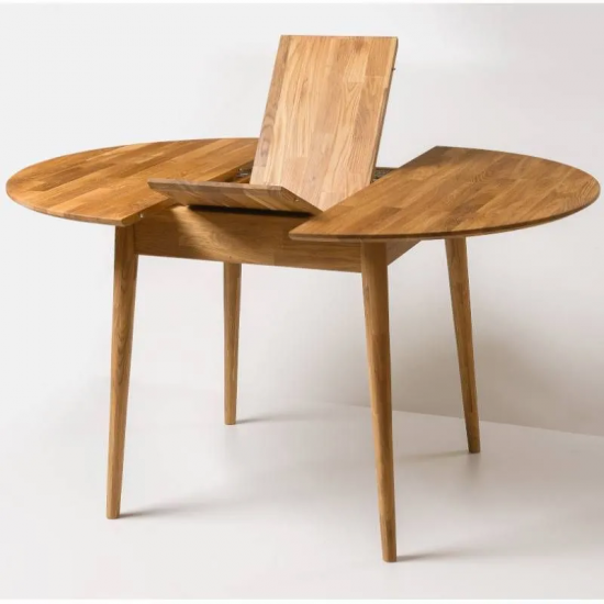 Pikendatav söögilaud Bjorn 100/130x100 cm (õlitatud tamm)