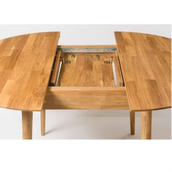 Pikendatav söögilaud Bjorn 100/130x100 cm (õlitatud tamm)