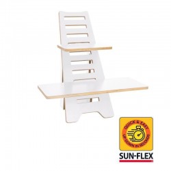 Sun-Flex seisutöökoht Rise (valge)