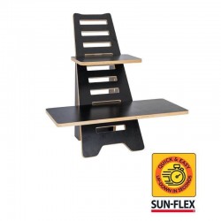 Sun-Flex seisutöökoht Rise (must)