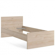 Voodi Naia 90x190 cm (hickory tamm)