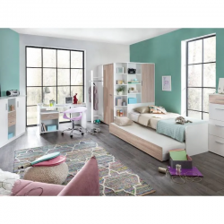 Nurgakapp Joker (valge/hele tamm)