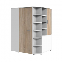 Nurgakapp Joker (valge/hele tamm)