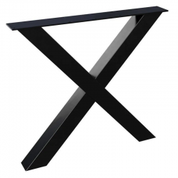 WOOOD Lauajalg Tablo Alkmaar 1tk (must)