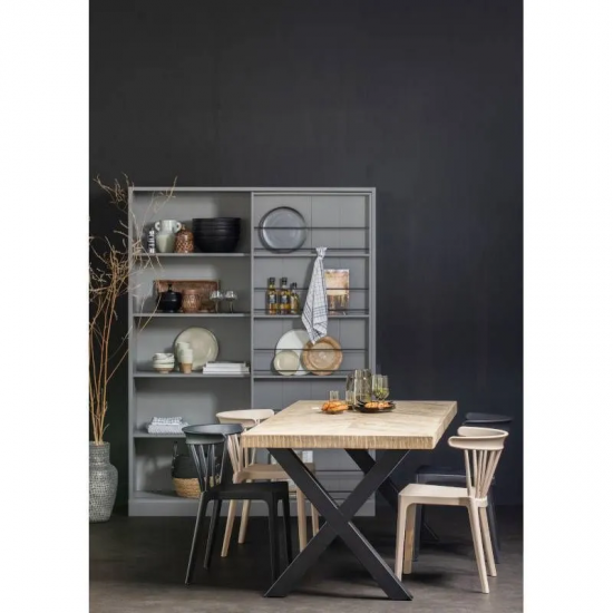 WOOOD Söögilaud Tablo 90x180 cm (kalasaba/mango)