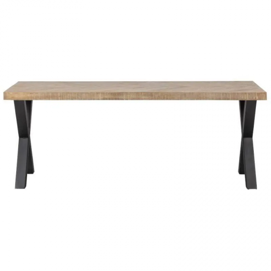 WOOOD Söögilaud Tablo 90x180 cm (kalasaba/mango)