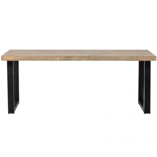 WOOOD Söögilaud Tablo 90x200 cm (kalasaba/mango)