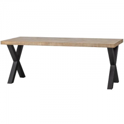 WOOOD Söögilaud Tablo 90x200 cm (kalasaba/mango)