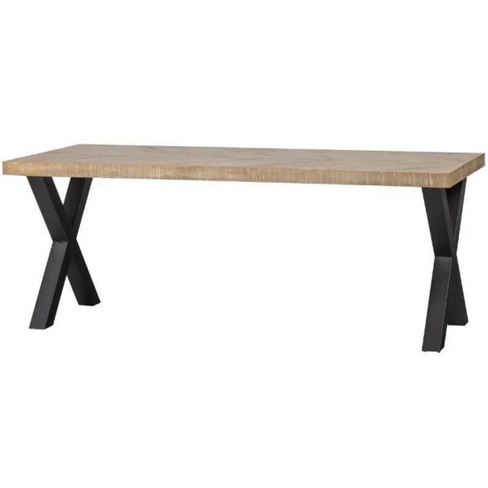 WOOOD Söögilaud Tablo 90x200 cm (kalasaba/mango)