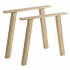 WOOOD Lauajalg Tablo E 2 tk (tamm)