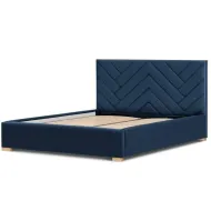Pesukastiga voodi Babine 120x200 cm (sinine)