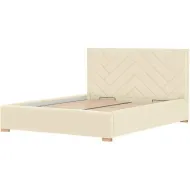 Pesukastiga voodi Babine 160x200 cm (beež)