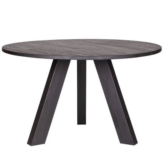 WOOOD söögilaud D129 Rhonda (must)