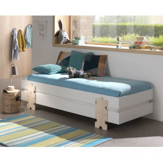 Vipack Moodulvoodi Modulo 90x200 cm (valge)