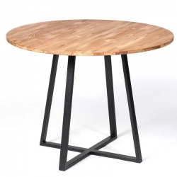 Söögilaud Citron D110 (tamm/must)