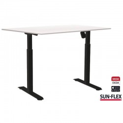 Reguleeritav töölaud Sun-Flex Adapt VI (valge/must)
