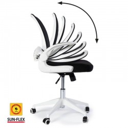 Sun-Flex kontoritool Hideaway (valge/must)