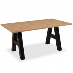 Pikendatav söögilaud Granada 90x157/234 cm (artisan tamm/must)
