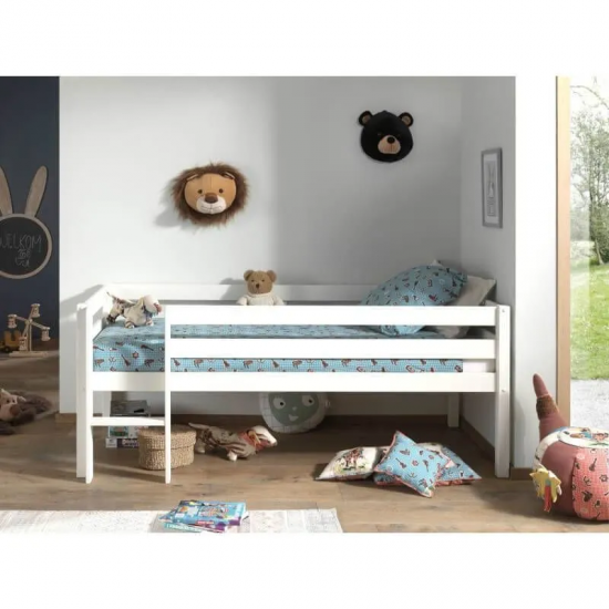 Vipack Voodi redeliga Pino 90x200 cm (valge)