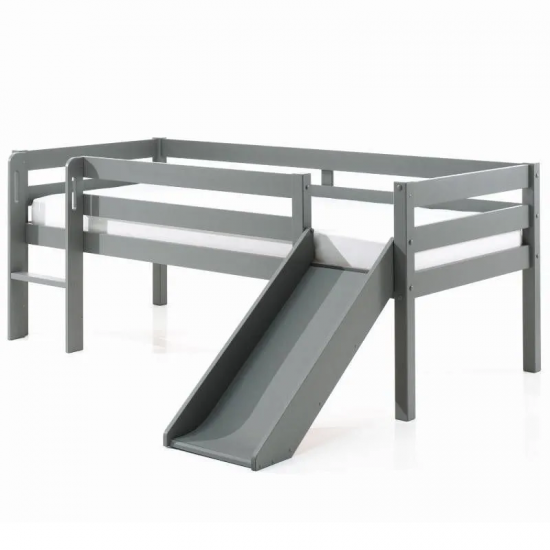 Vipack Voodi+liumägi+redel Pino 90x200 cm (hall)